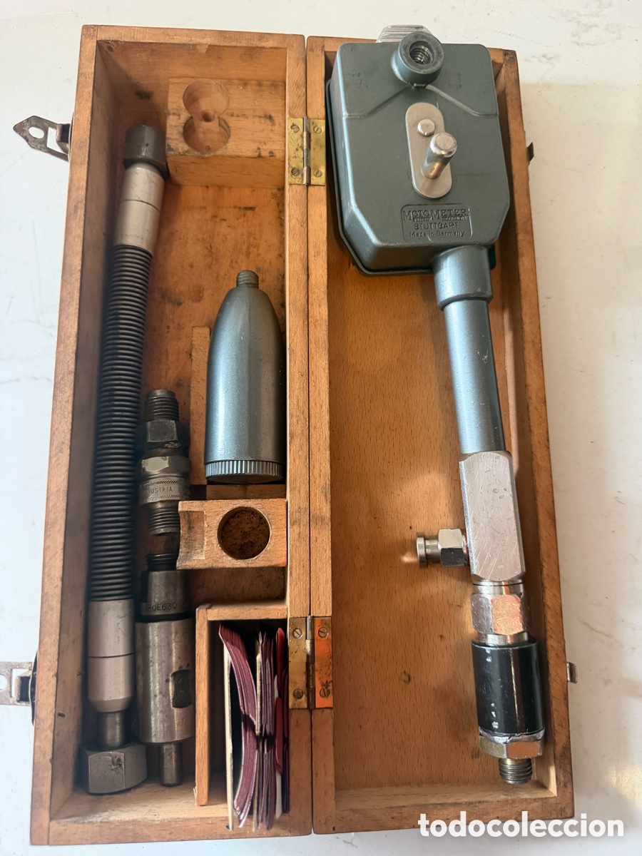 Antig&uuml;edades: Compres&iacute;metro registrador MotoMeter - Foto 4