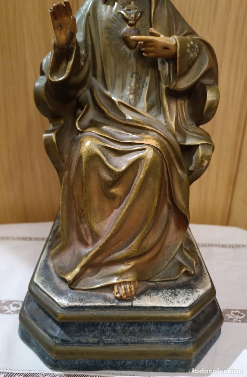 Antig&uuml;edades: Corazon de Jesus antiguo de Olot - Foto 3