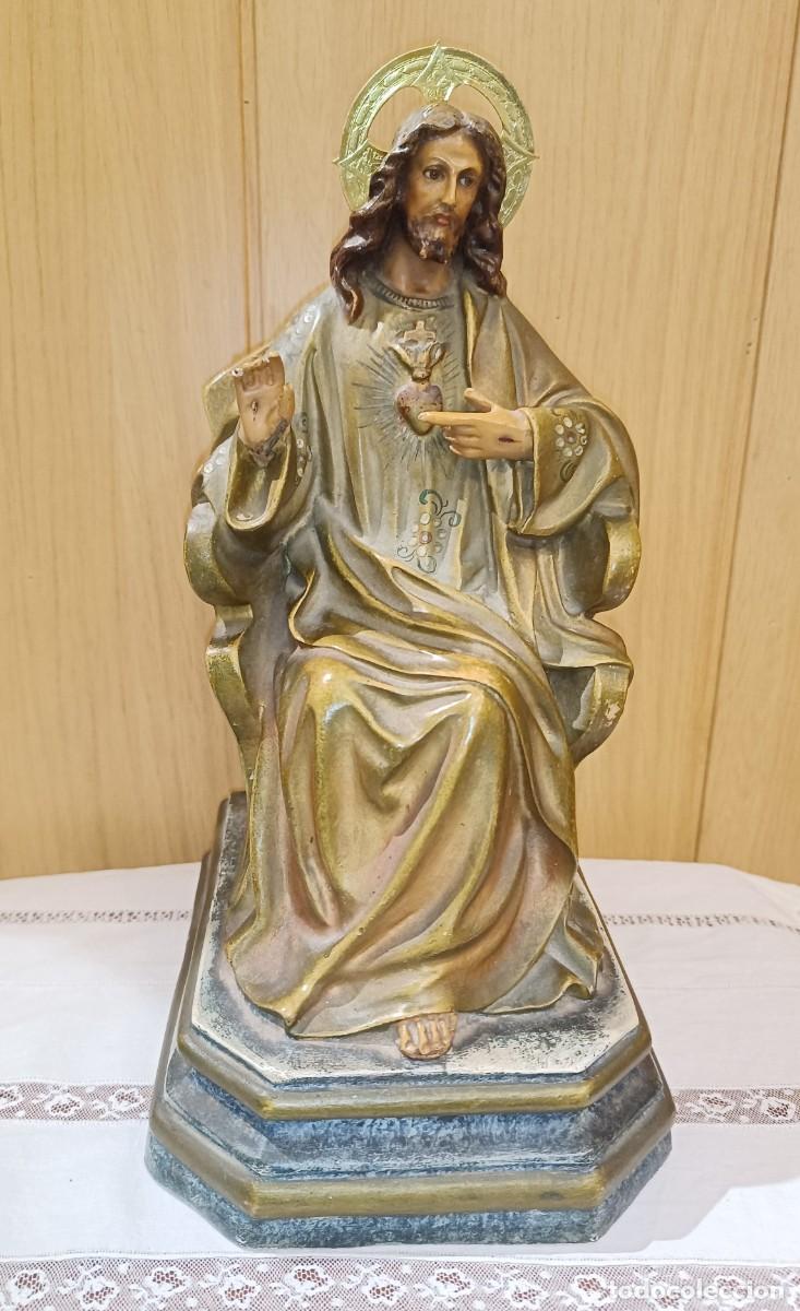 Antig&uuml;edades: Corazon de Jesus antiguo de Olot - Foto 4