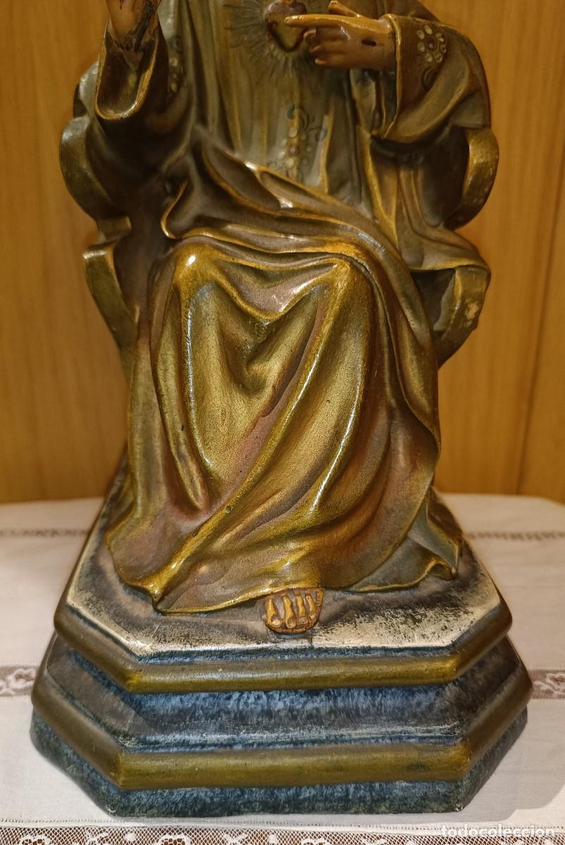 Antig&uuml;edades: Corazon de Jesus antiguo de Olot - Foto 5
