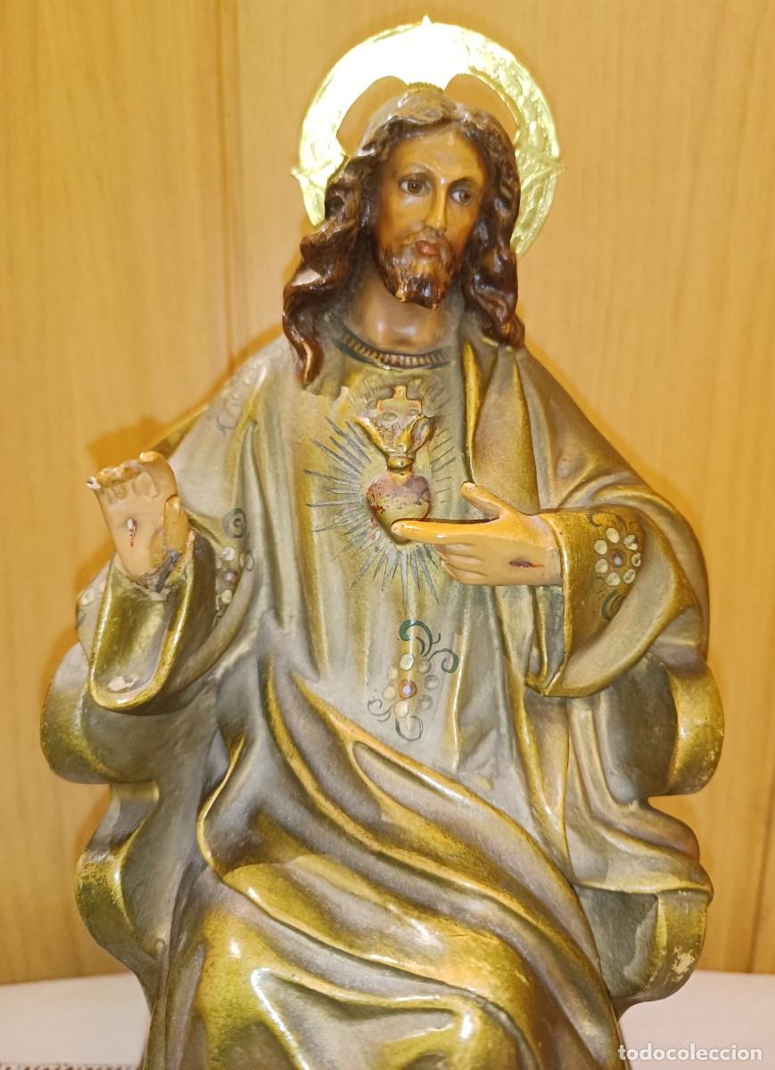 Antig&uuml;edades: Corazon de Jesus antiguo de Olot - Foto 6