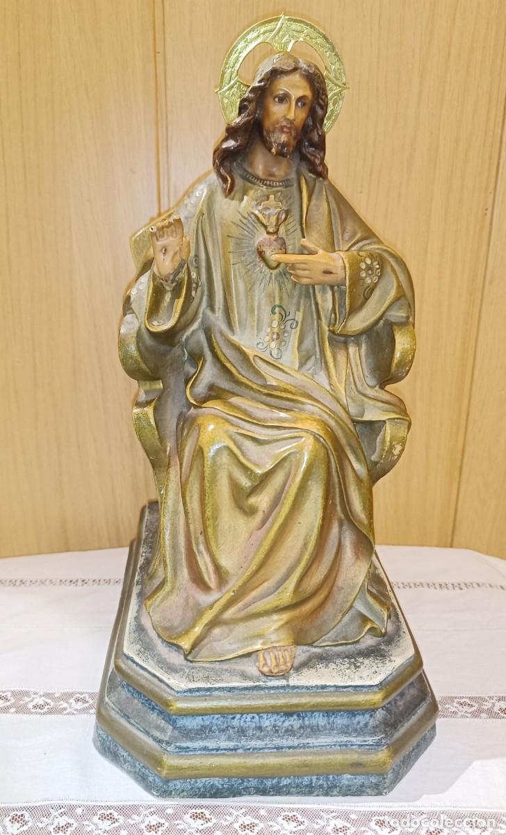 Antig&uuml;edades: Corazon de Jesus antiguo de Olot - Foto 8