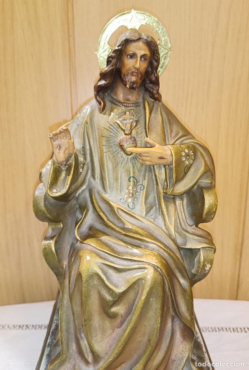 Antig&uuml;edades: Corazon de Jesus antiguo de Olot - Foto 11
