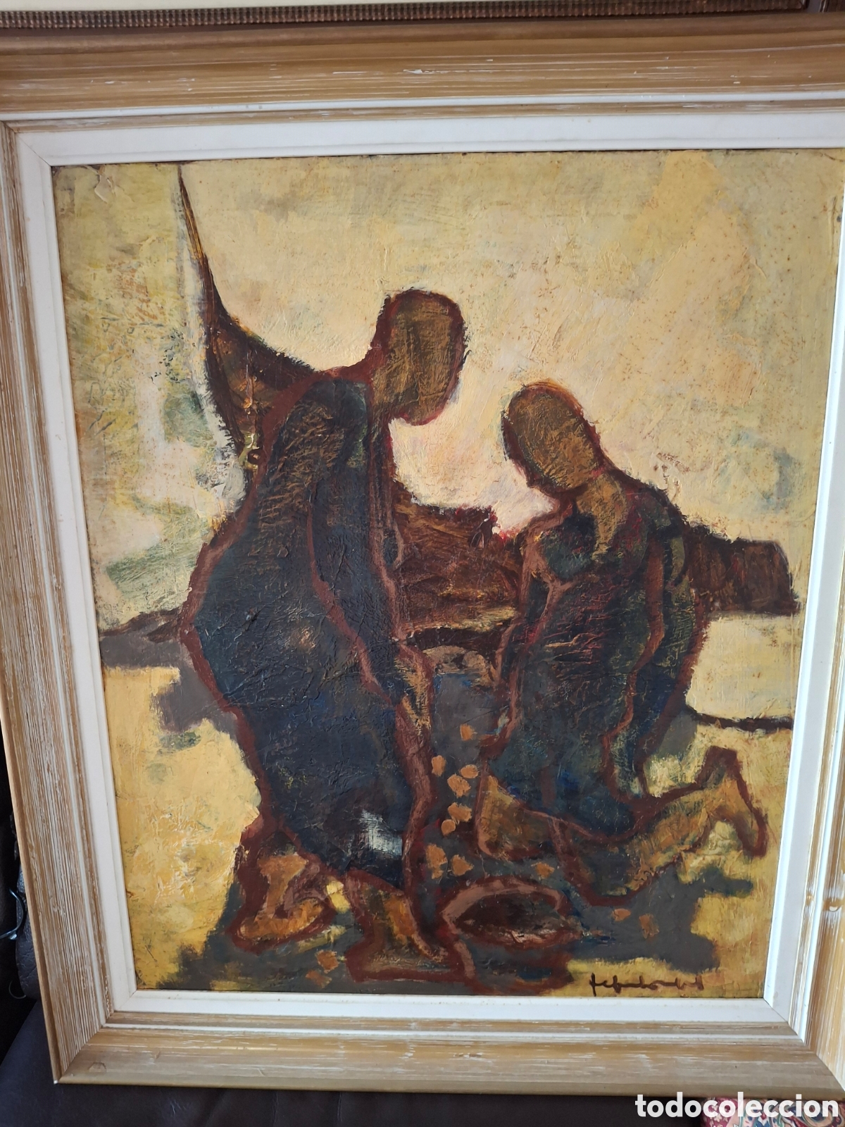 Antig&uuml;edades: Friboulet: Ramasseurs de Galets - Foto 1