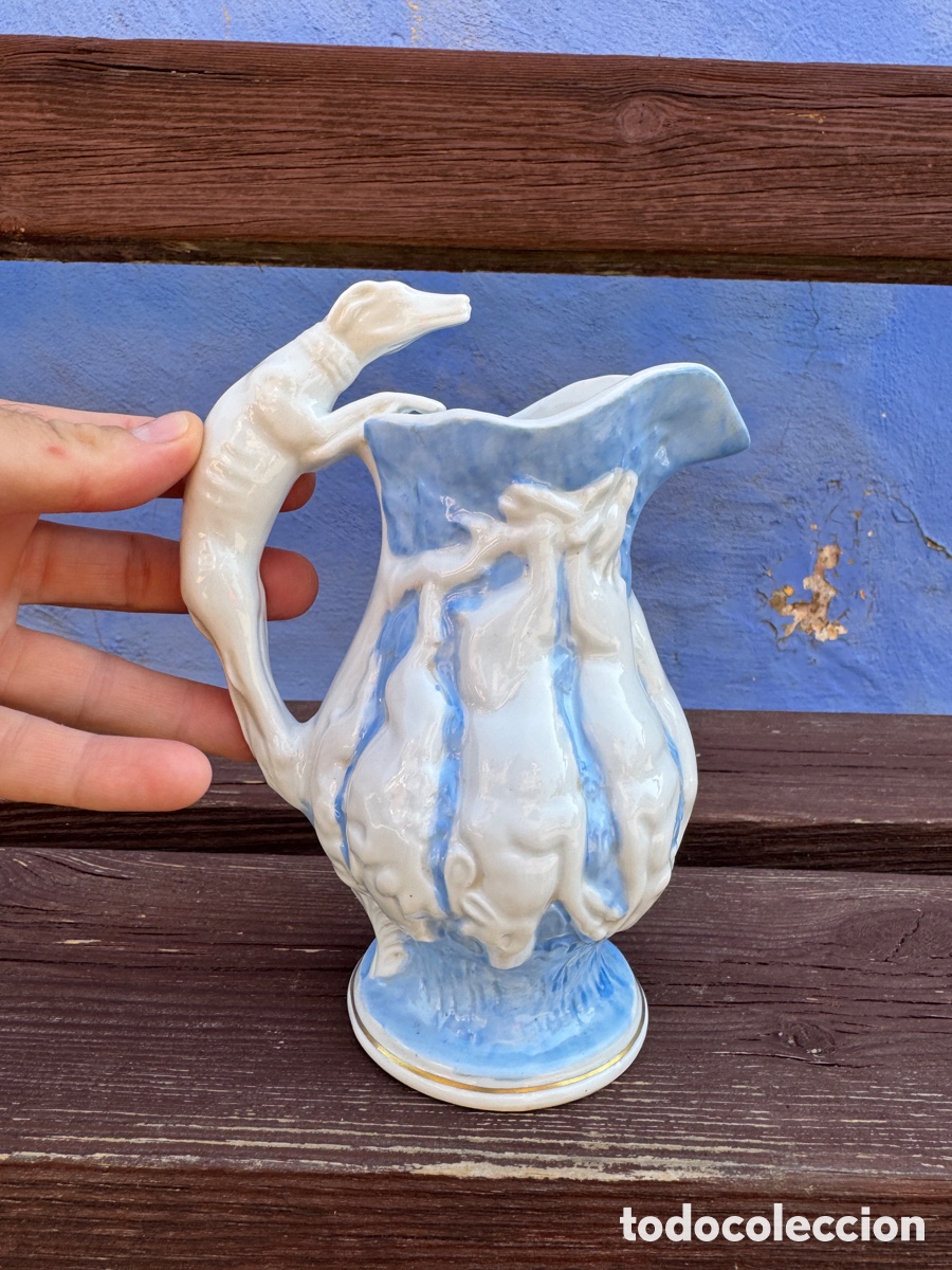 Antig&uuml;edades: Jarr&oacute;n porcelana Sevres - Foto 2