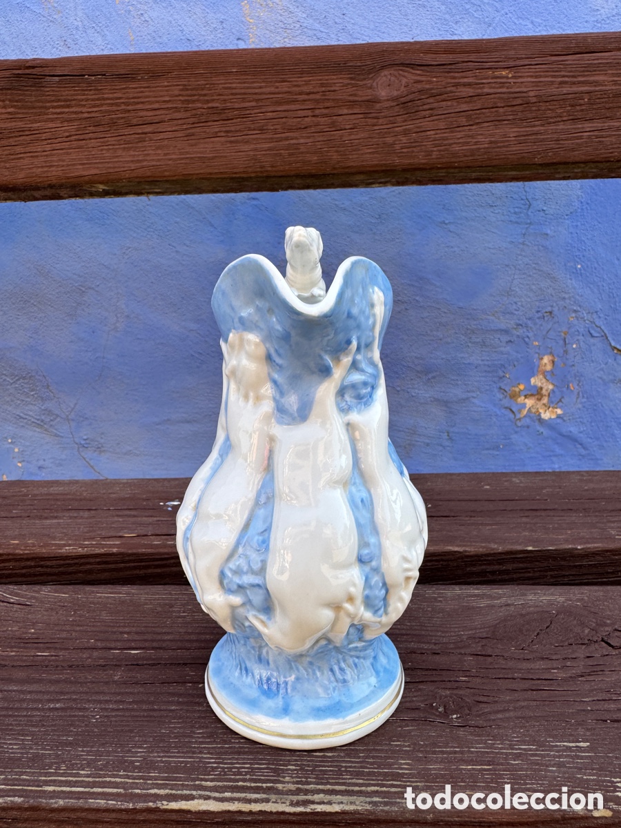 Antig&uuml;edades: Jarr&oacute;n porcelana Sevres - Foto 3
