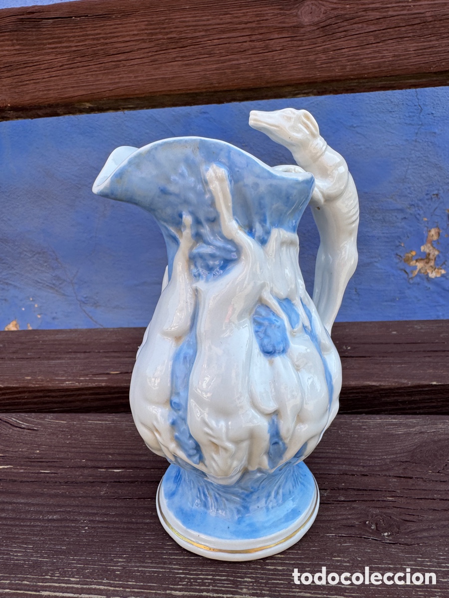 Antig&uuml;edades: Jarr&oacute;n porcelana Sevres - Foto 5