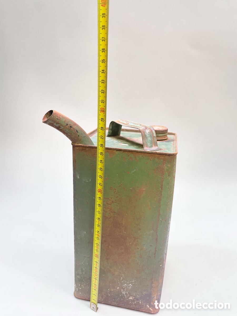 Antig&uuml;edades: Antiguo bid&oacute;n de gasolina - Foto 4