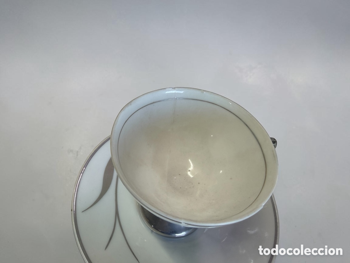 Antig&uuml;edades: Antiguo juego de caf&eacute; 8 servicios - Foto 10