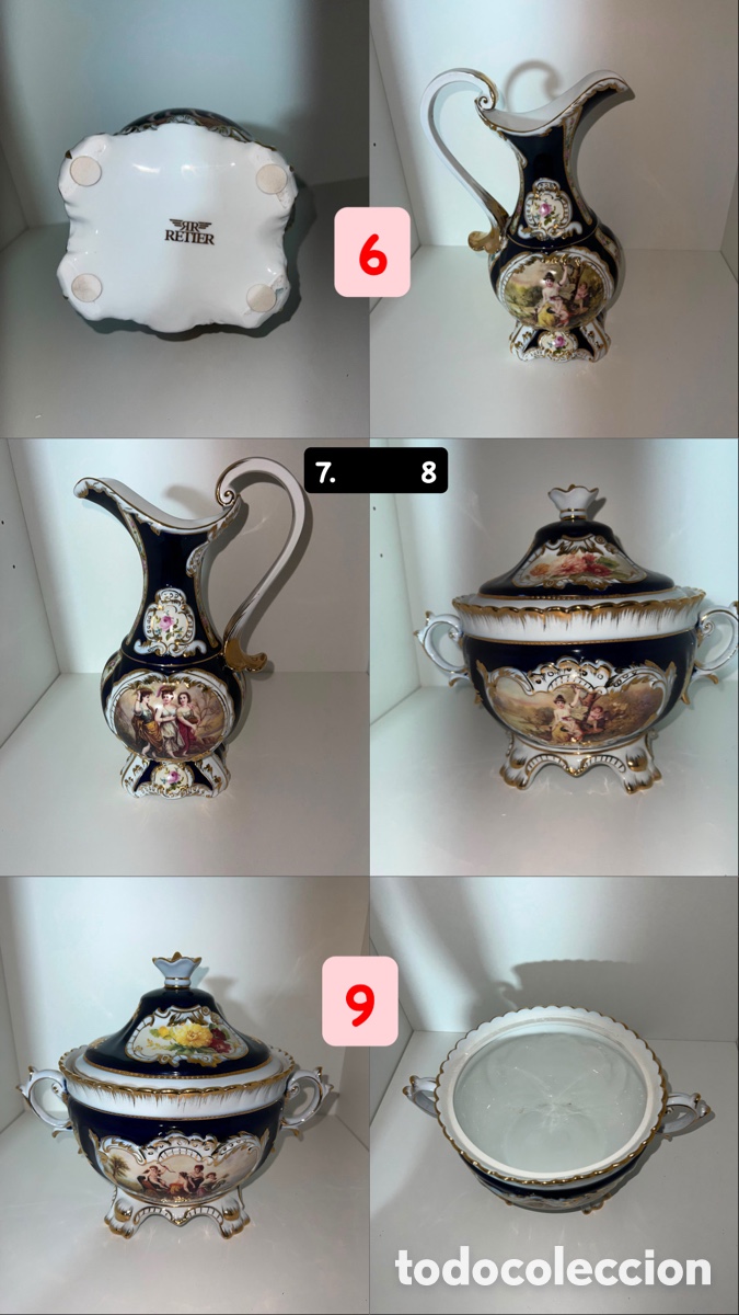 Antig&uuml;edades: Porcelana retier conjuntos - Foto 2