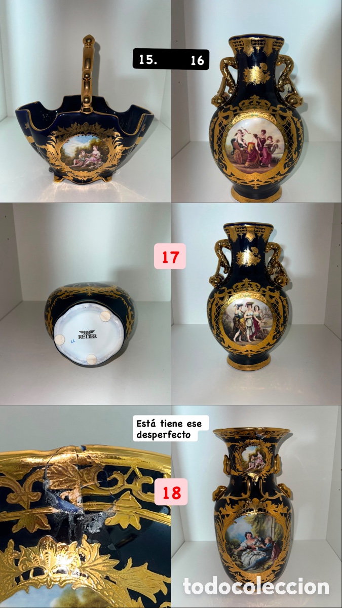 Antig&uuml;edades: Porcelana retier conjuntos - Foto 4