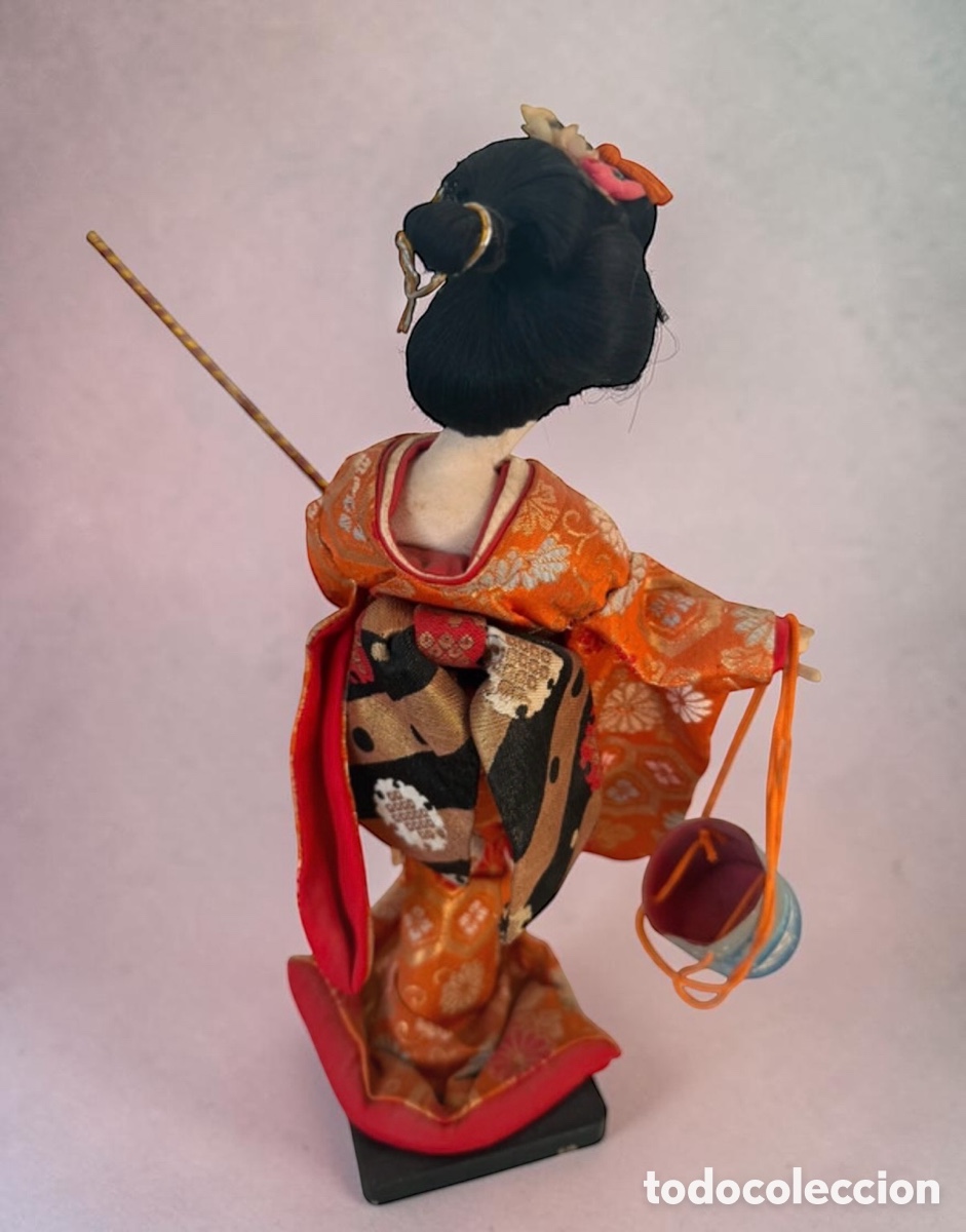 Antig&uuml;edades: Antigua mu&ntilde;eca japonesa de colecci&oacute;n - Foto 2