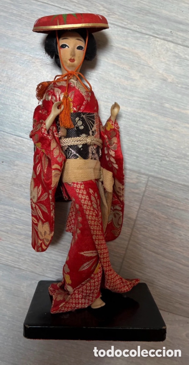 Antig&uuml;edades: Antigua mu&ntilde;eca japonesa de colecci&oacute;n - Foto 2