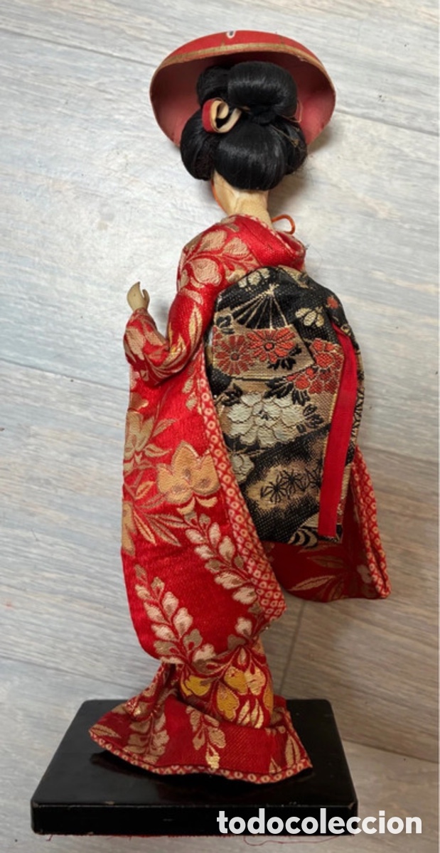Antig&uuml;edades: Antigua mu&ntilde;eca japonesa de colecci&oacute;n - Foto 3