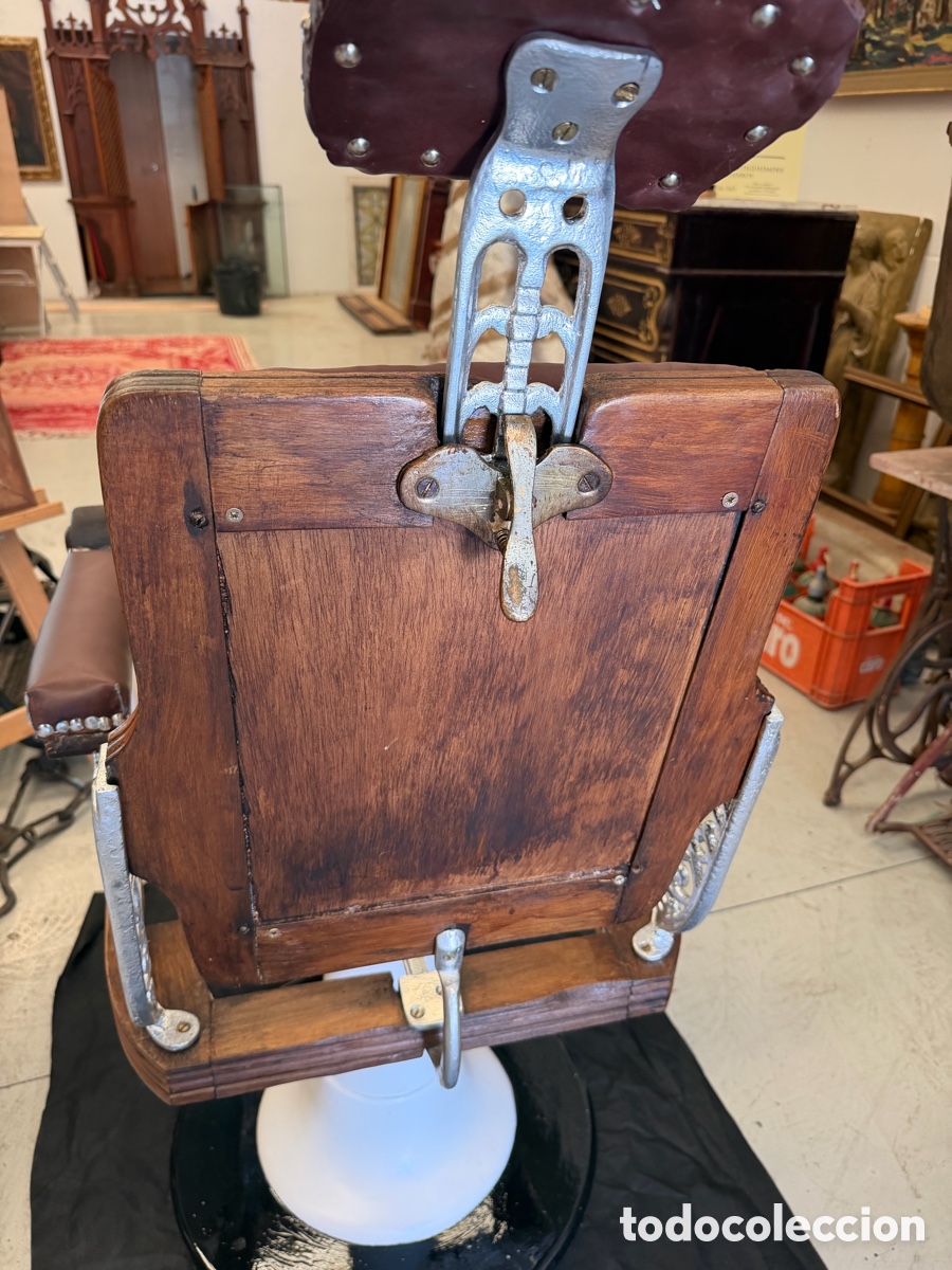 Antig&uuml;edades: Silla de barber&iacute;a TRIUNPH - Foto 8