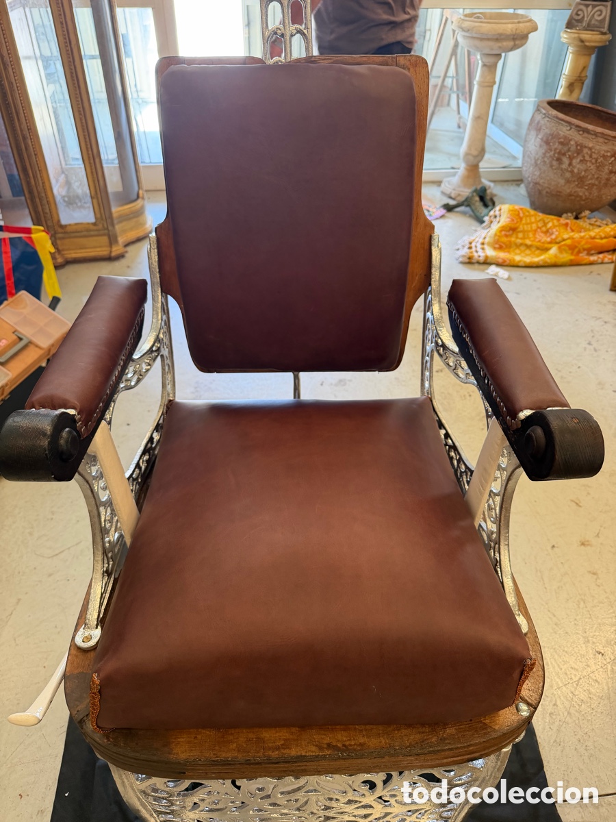 Antig&uuml;edades: Silla de barber&iacute;a TRIUNPH - Foto 9