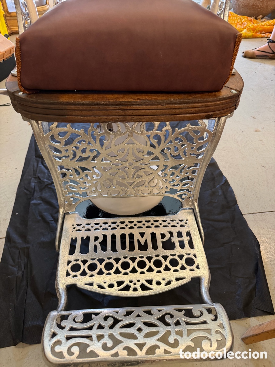 Antig&uuml;edades: Silla de barber&iacute;a TRIUNPH - Foto 10