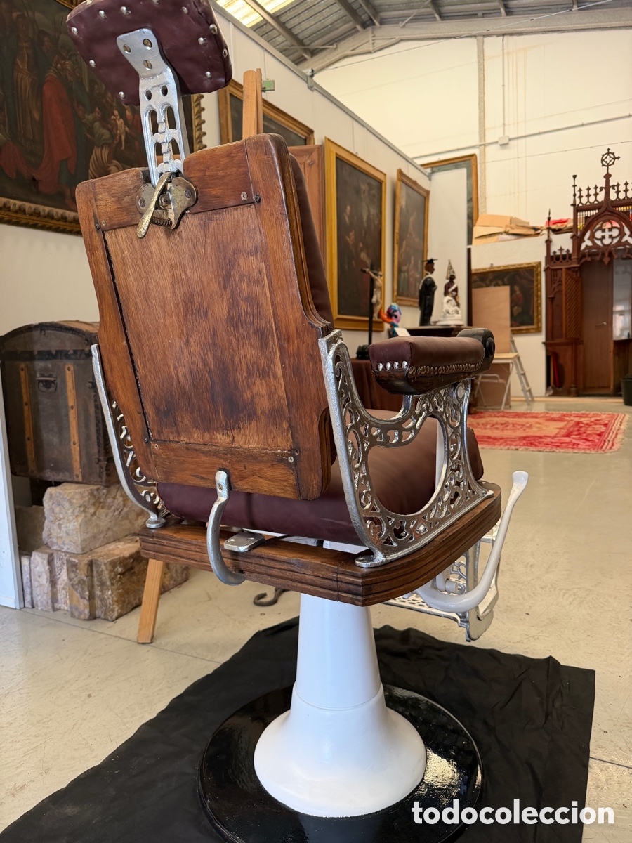 Antig&uuml;edades: Silla de barber&iacute;a TRIUNPH - Foto 15