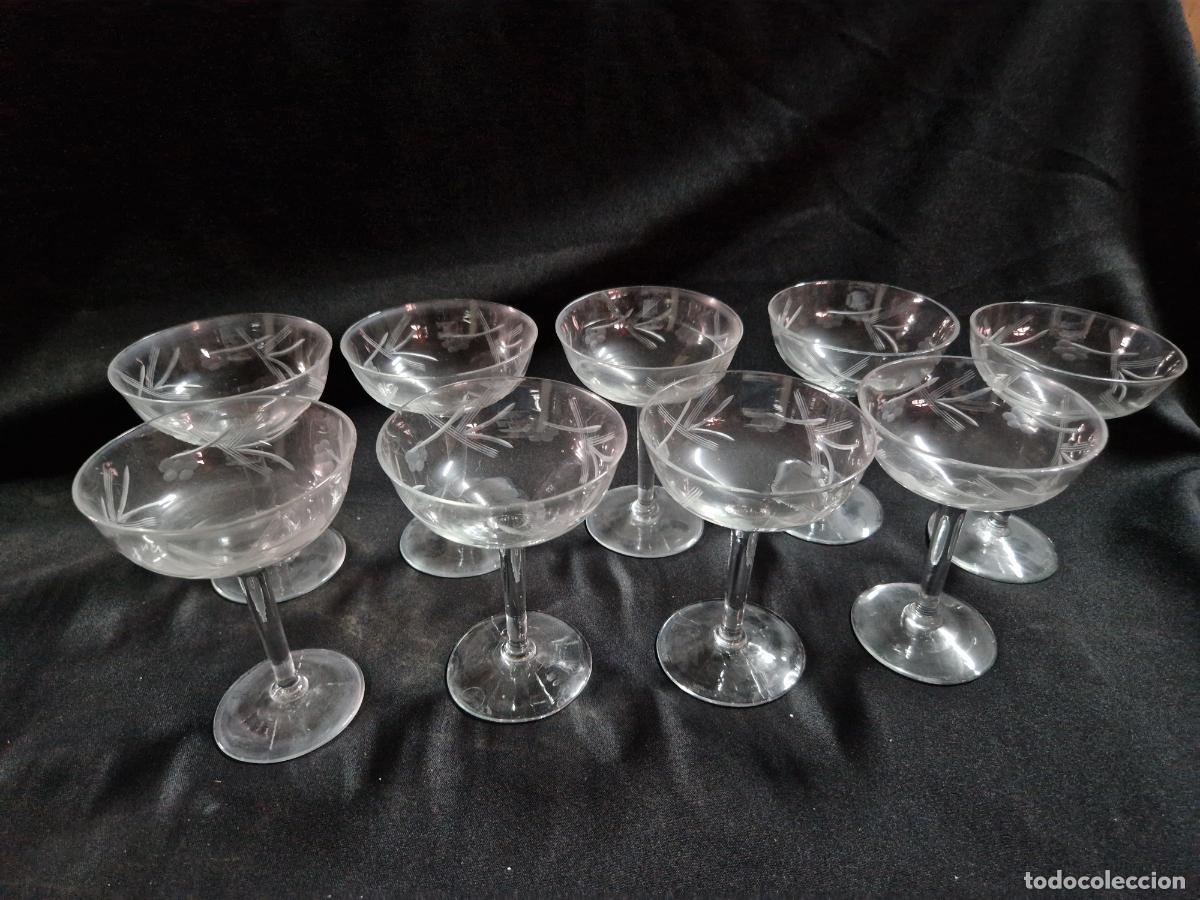 Antig&uuml;edades: 9 BONITAS COPAS DE MARTIN. MEDIDA 13*10