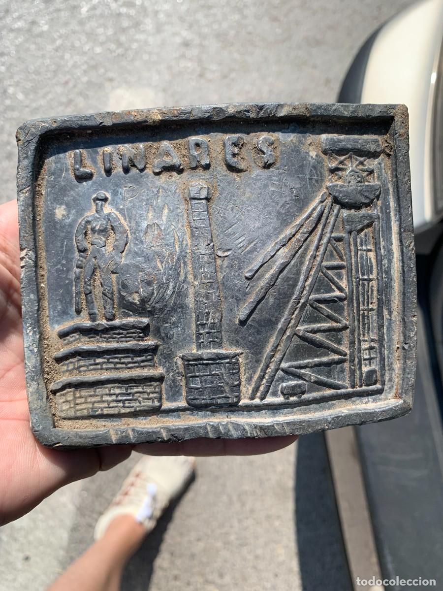 Antig&uuml;edades: linares lingote plomo minero mina