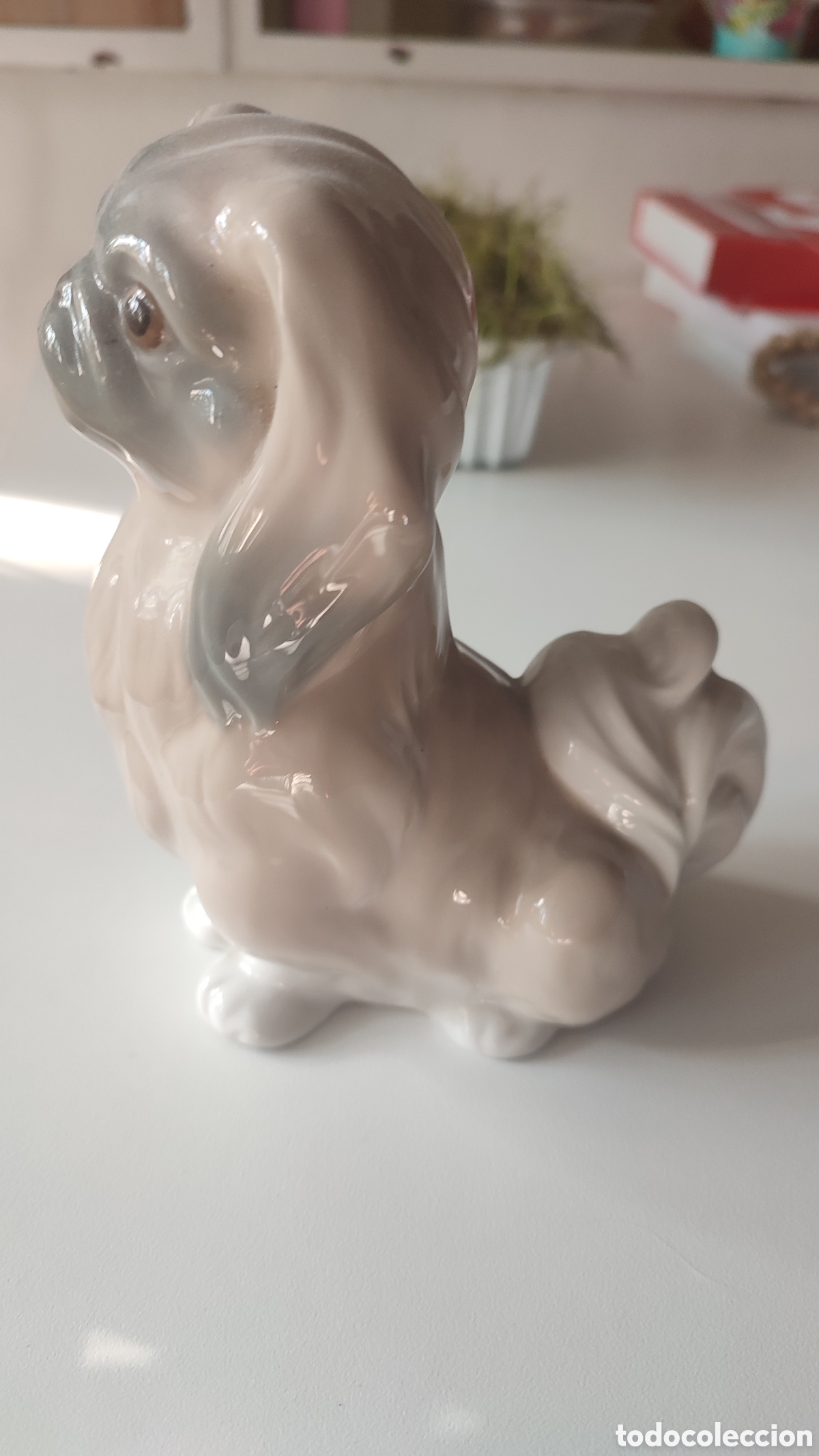 Antig&uuml;edades: Figura de Lladr&oacute; de perro Pequin&eacute;s - Foto 2