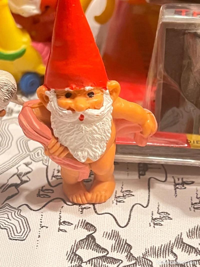 Antiguidades: Figura PVC David el Gnomo desnudo muy raro