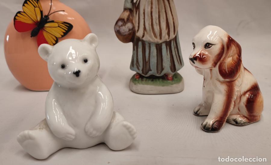 Antig&uuml;edades: LOTE DE 4 FIGURAS DE PORCELANA - Foto 2