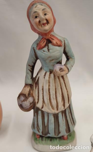 Antig&uuml;edades: LOTE DE 4 FIGURAS DE PORCELANA - Foto 3