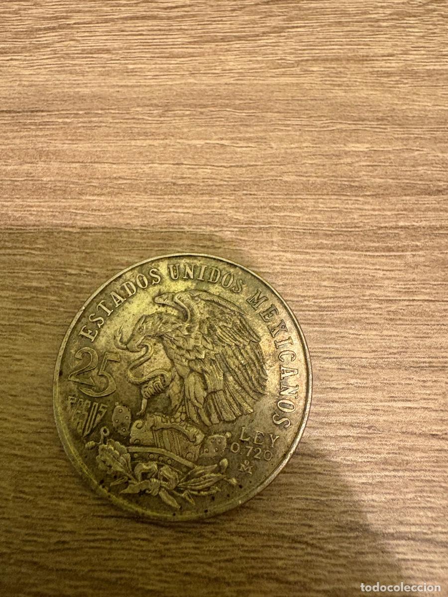 Antig&uuml;edades: Moneda de plata de 1968 juegos olimpicos - Foto 2