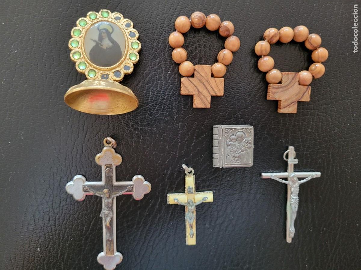 Antig&uuml;edades: Lote religioso cat&oacute;lico antiguo