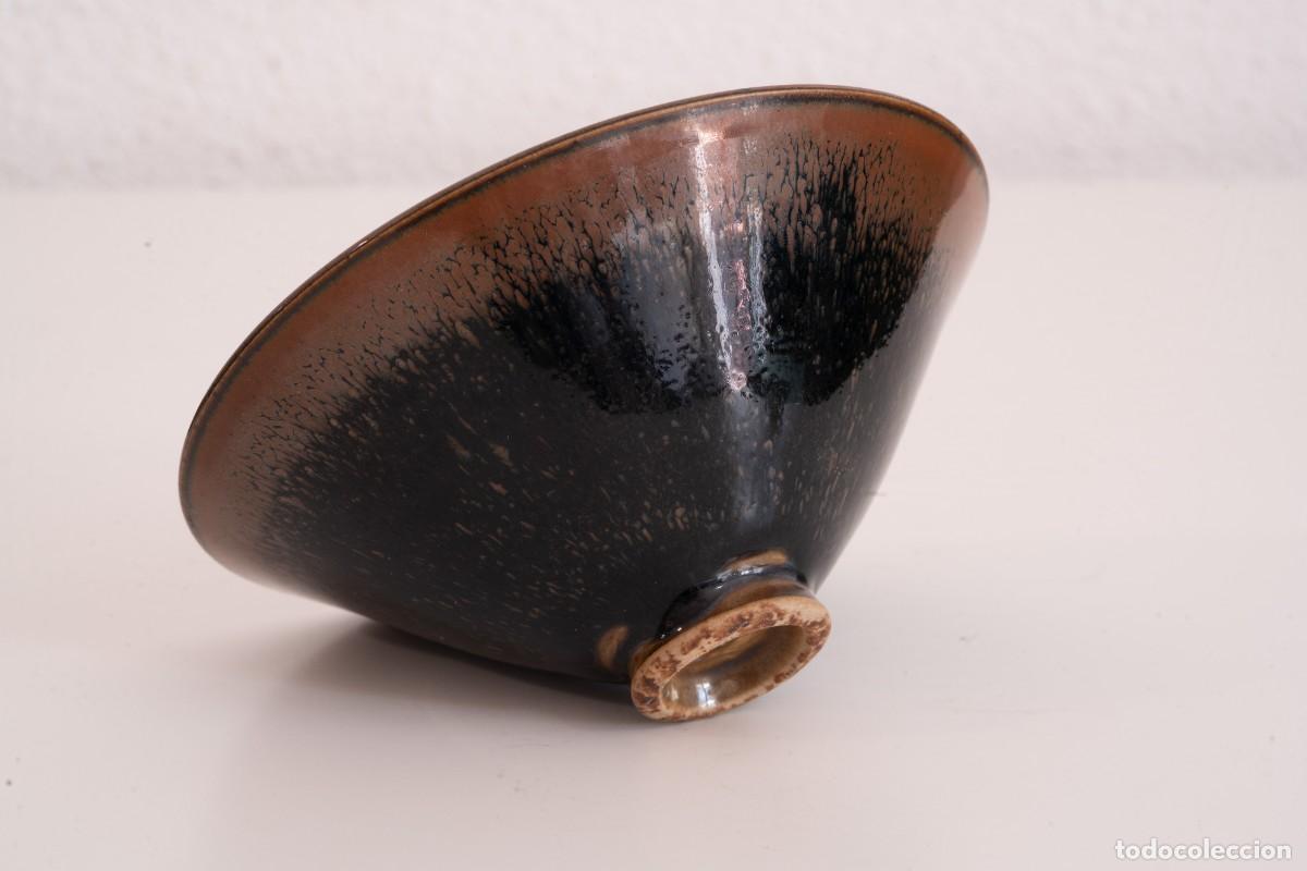 Antig&uuml;edades: Cuenco &rdquo;gotas de aceite&rdquo;, dinast&iacute;as Song y Yuan (960-1368)