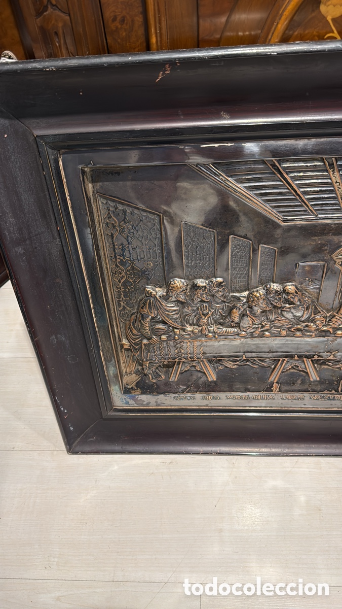 Antig&uuml;edades: CUADRO SANTA CENA VON MARCO - Foto 2