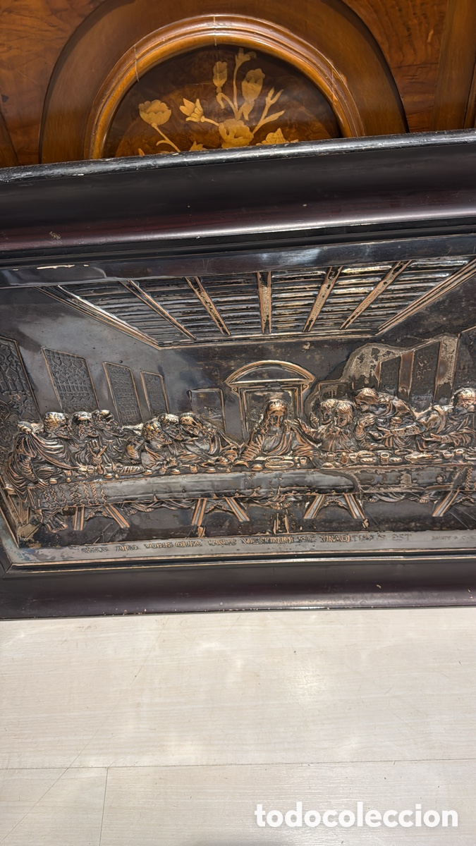 Antig&uuml;edades: CUADRO SANTA CENA VON MARCO - Foto 3