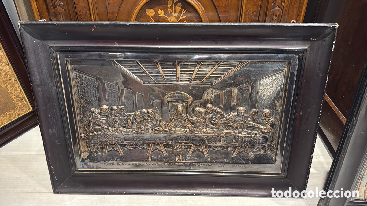 Antig&uuml;edades: CUADRO SANTA CENA VON MARCO - Foto 1