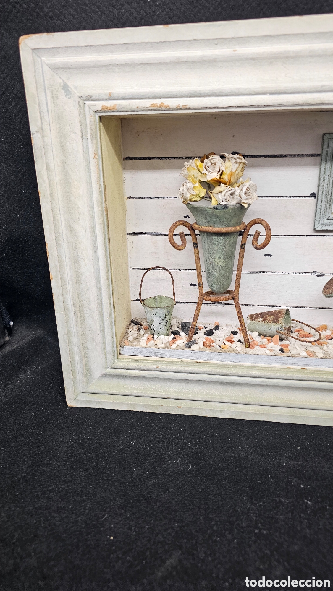 Antig&uuml;edades: Decoraci&oacute;n de parede en relieve d&eacute;cada de los 90 - Foto 2