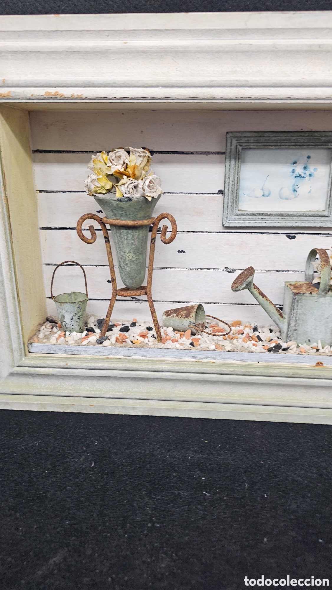 Antig&uuml;edades: Decoraci&oacute;n de parede en relieve d&eacute;cada de los 90 - Foto 3