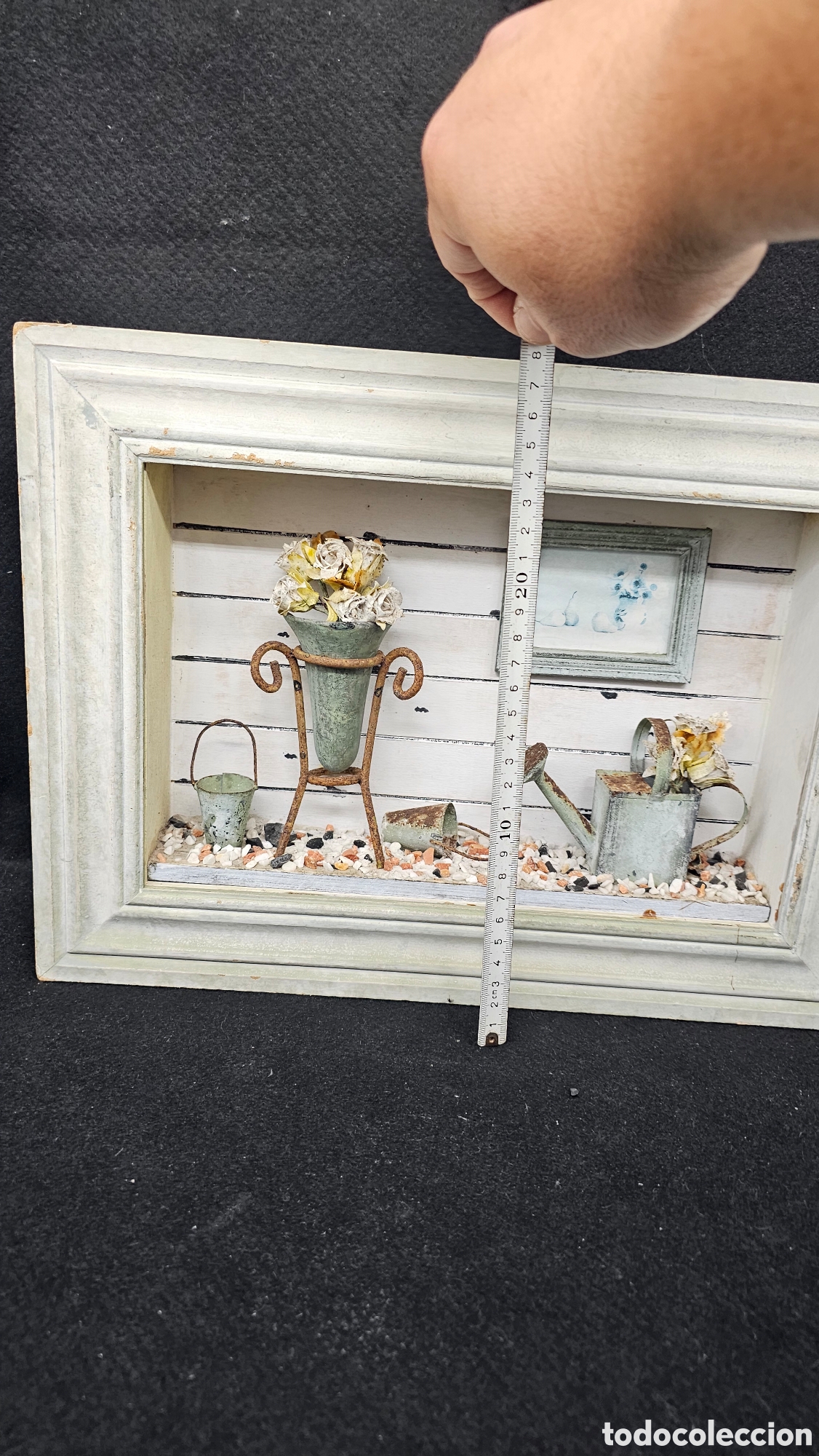 Antig&uuml;edades: Decoraci&oacute;n de parede en relieve d&eacute;cada de los 90 - Foto 9