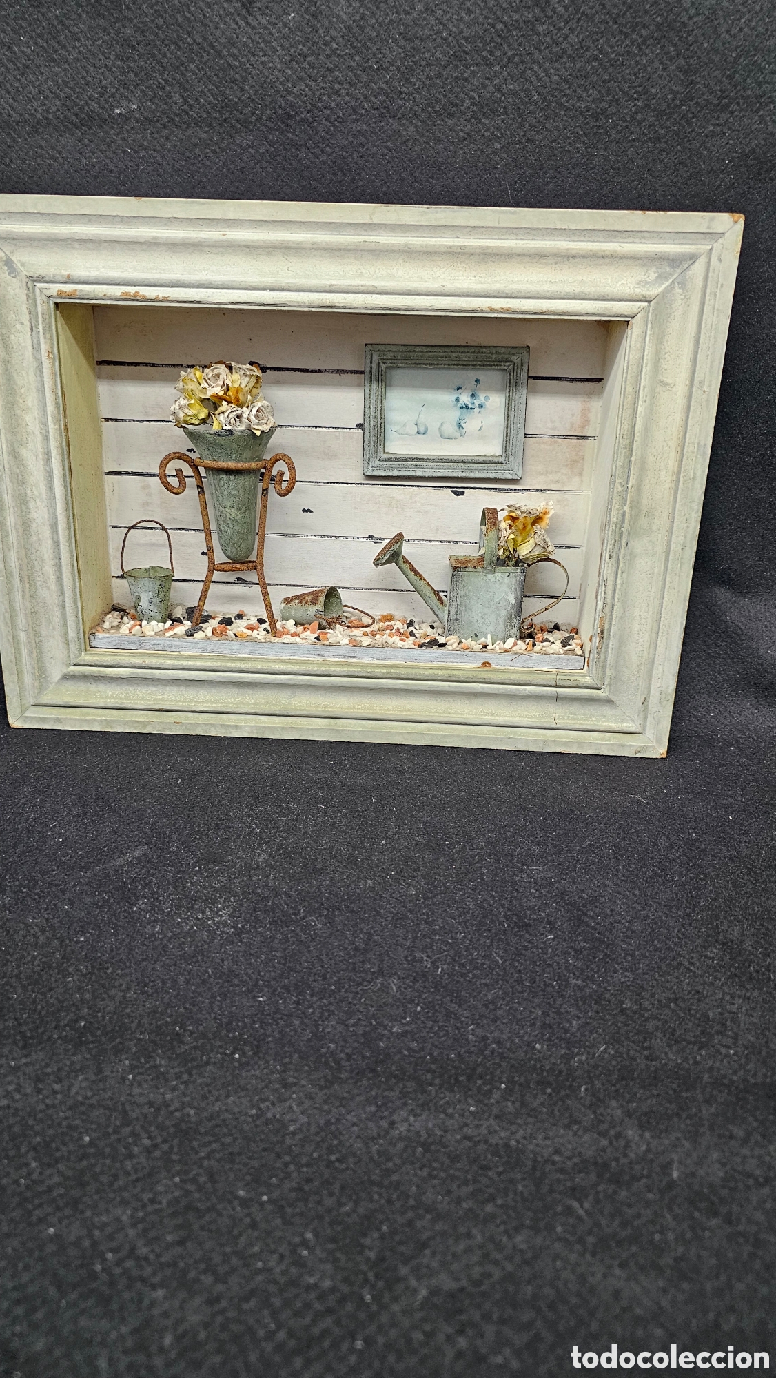 Antig&uuml;edades: Decoraci&oacute;n de parede en relieve d&eacute;cada de los 90 - Foto 1