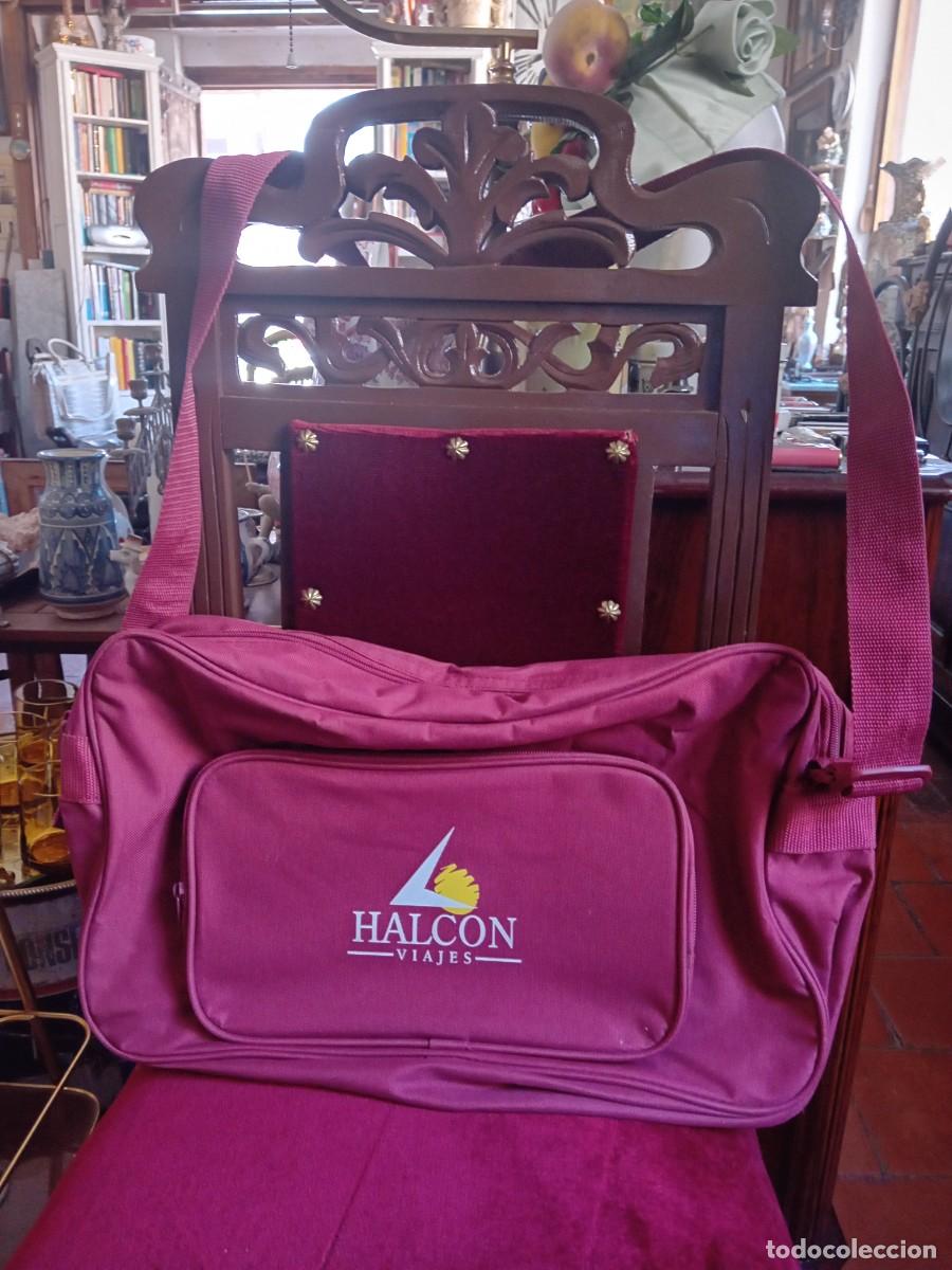 Antig&uuml;edades: Bolso halc&oacute;n viajes vintage - Foto 1