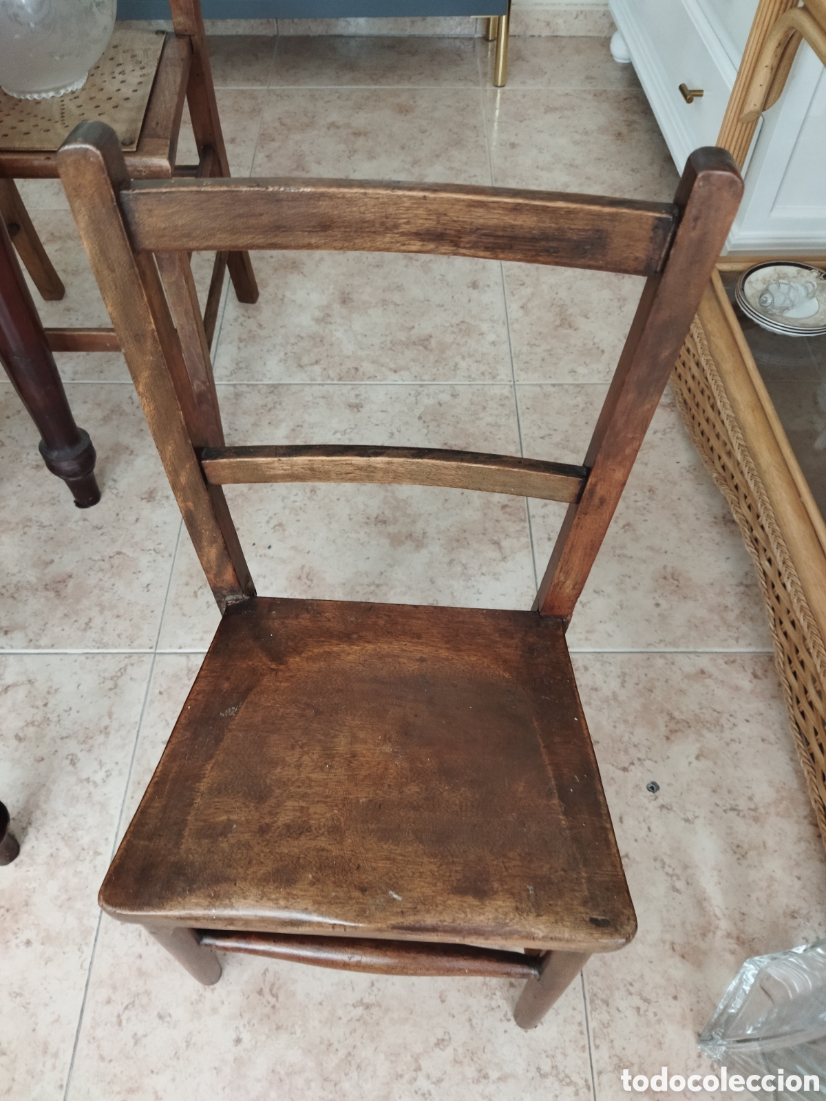 Antig&uuml;edades: Silla antigua para ni&ntilde;os - Foto 2