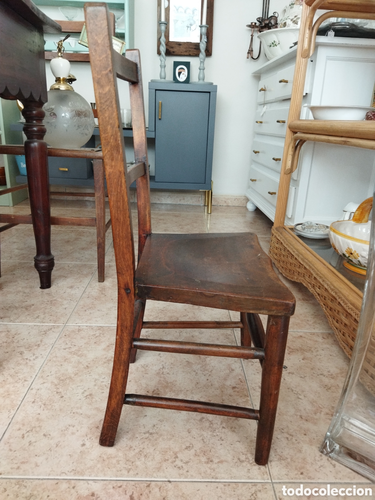 Antig&uuml;edades: Silla antigua para ni&ntilde;os - Foto 3