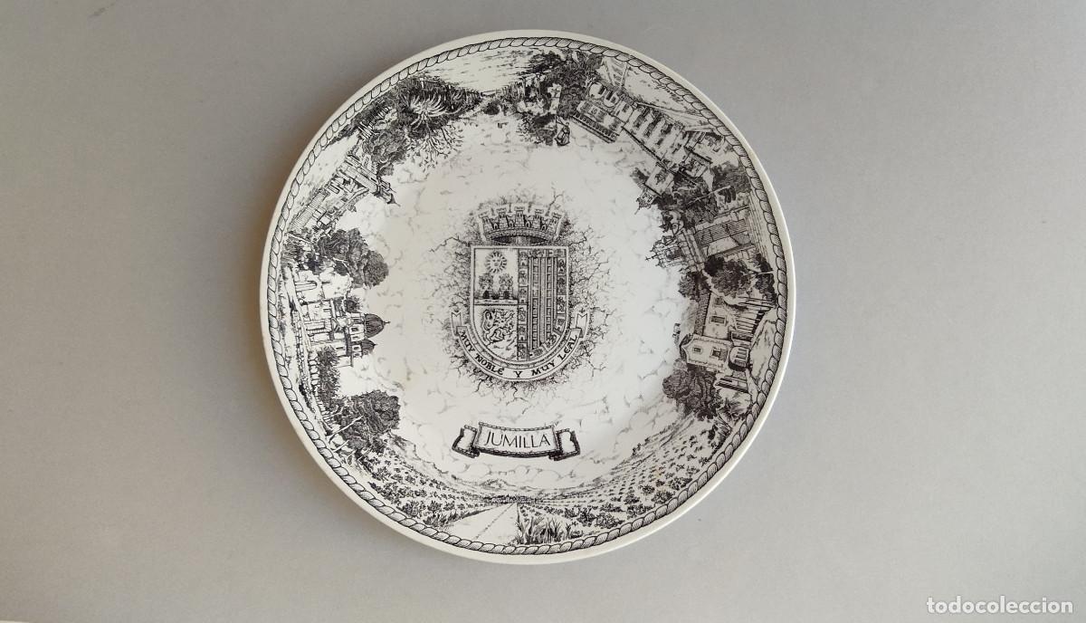 Oggetti Antichi: Plato dedicado a la Ciudad de Jumilla - 25 cm - Royal China