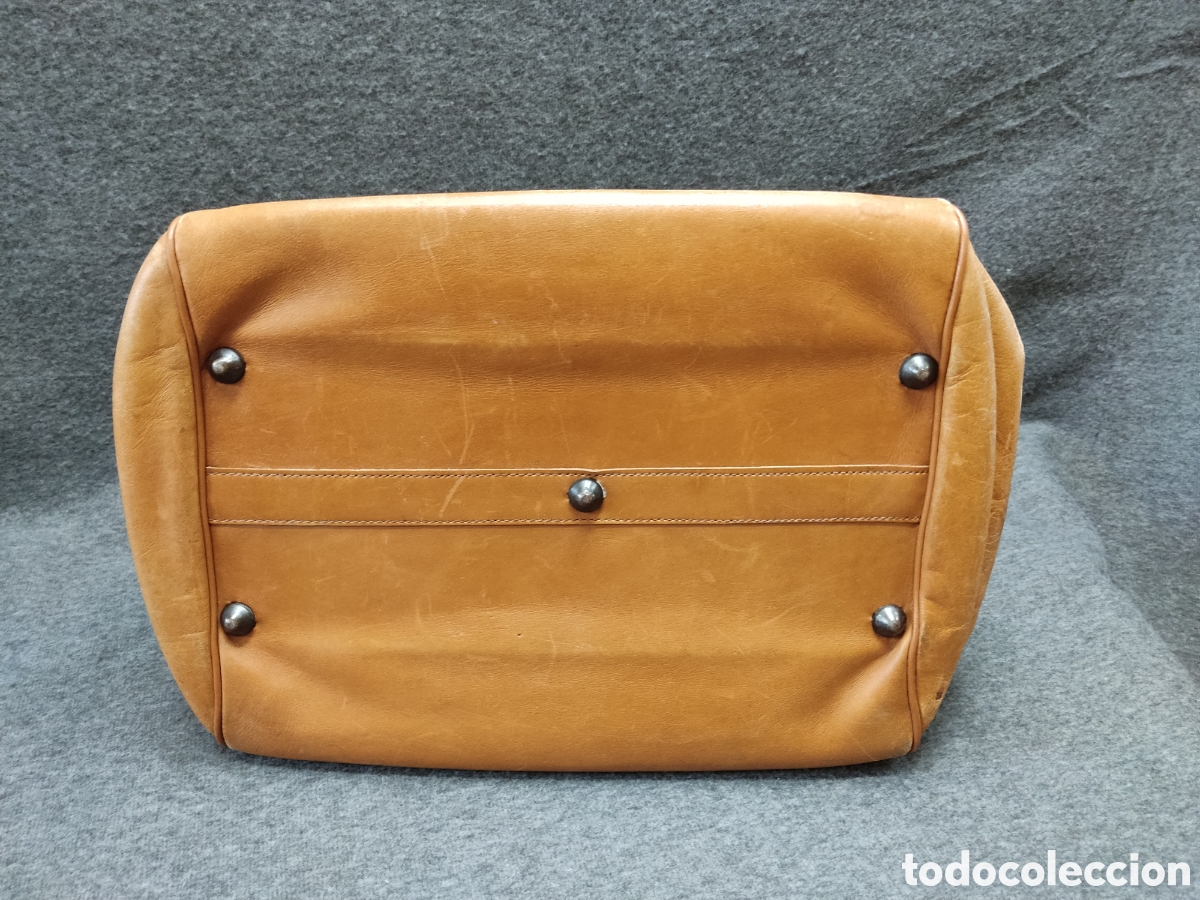 Antig&uuml;edades: Bolso de cuero estilo m&eacute;dico - Foto 12