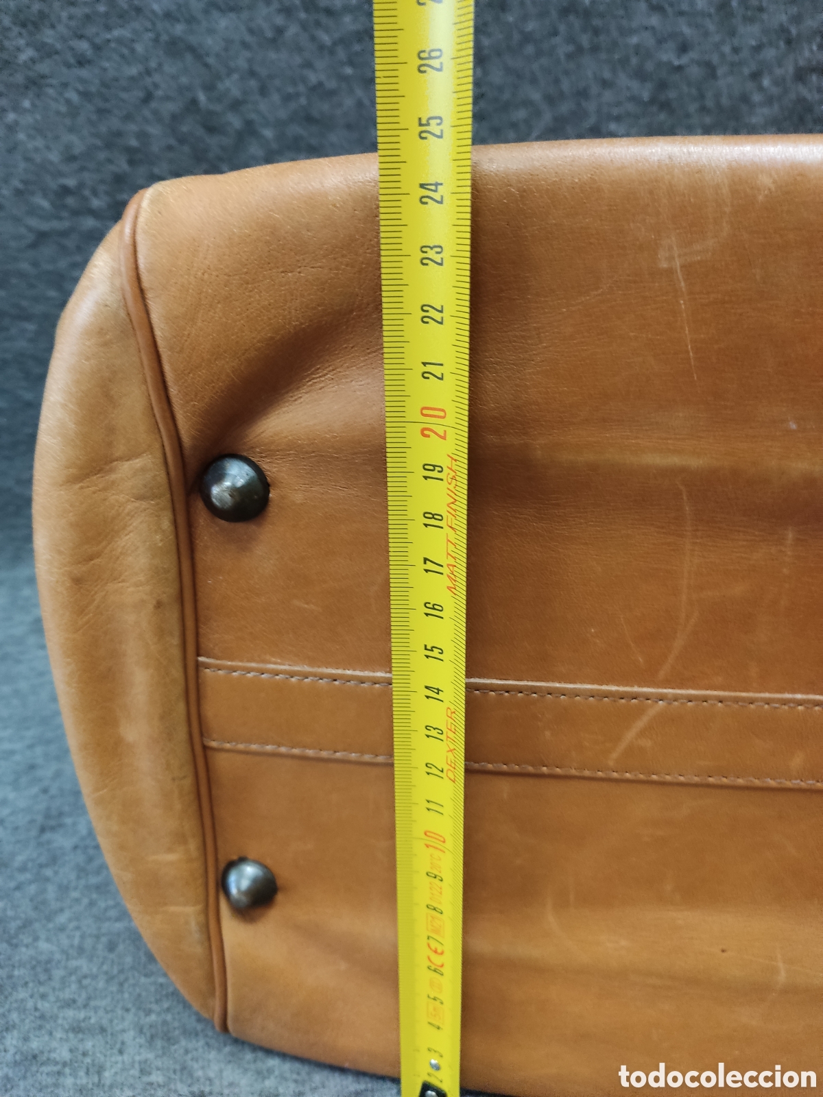 Antig&uuml;edades: Bolso de cuero estilo m&eacute;dico - Foto 14
