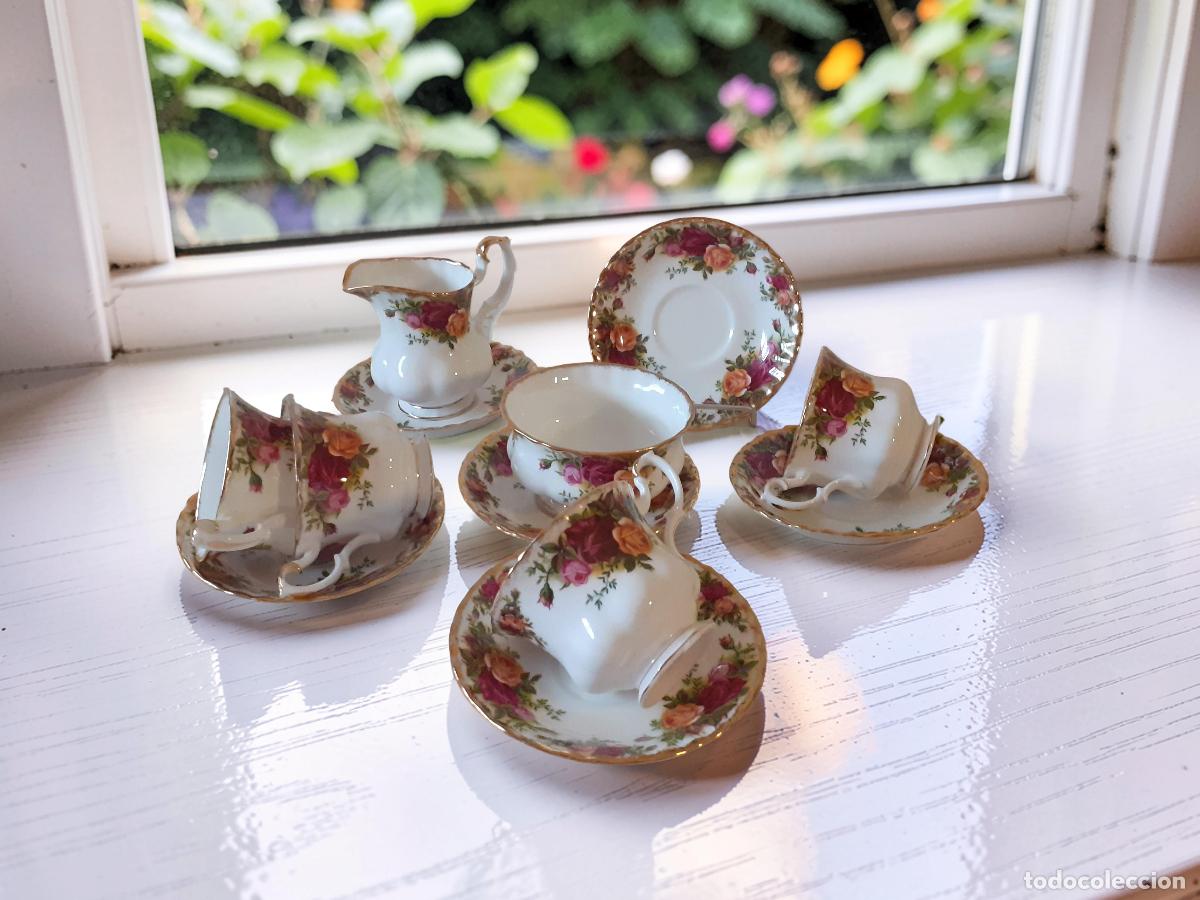 Antig&uuml;edades: Juego de caf&eacute;/t&eacute; ROYAL ALBERT Old Country Roses
