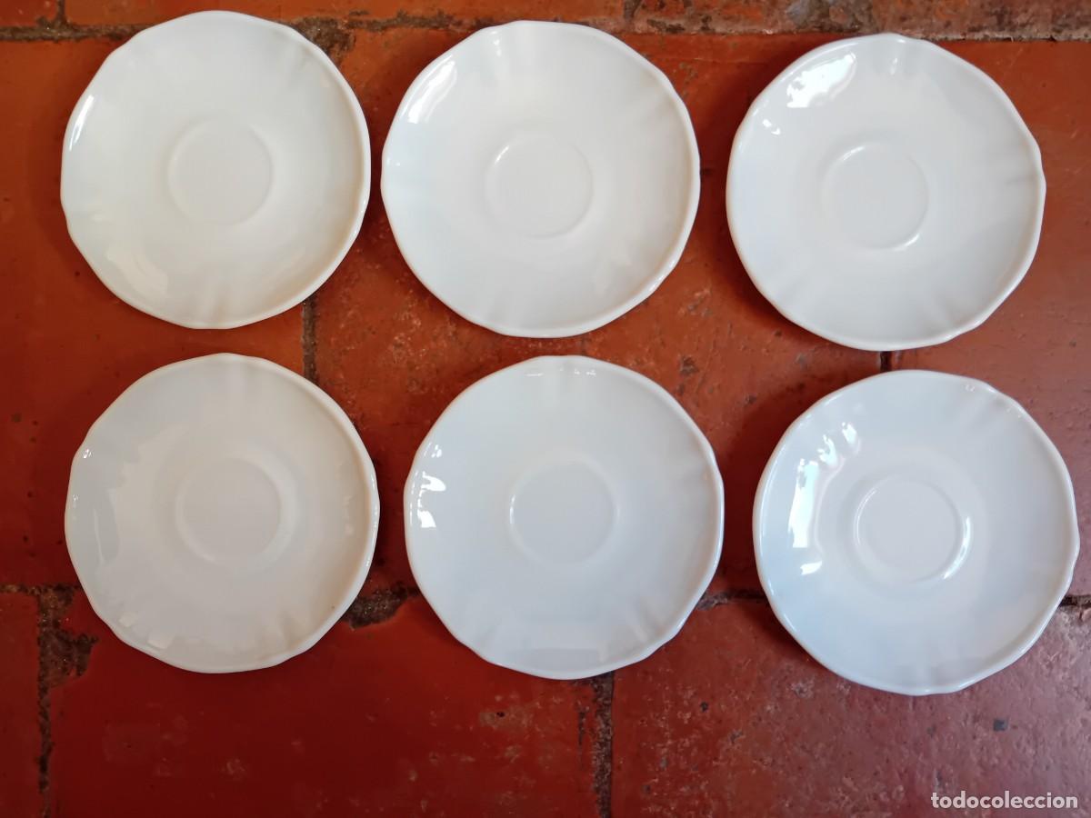 Antig&uuml;edades: 6 platos para tazas de arcopal Spain - Foto 1