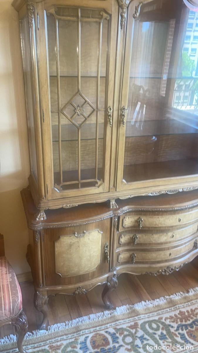 Antig&uuml;edades: Mueble vitrina Luis XV - Foto 2
