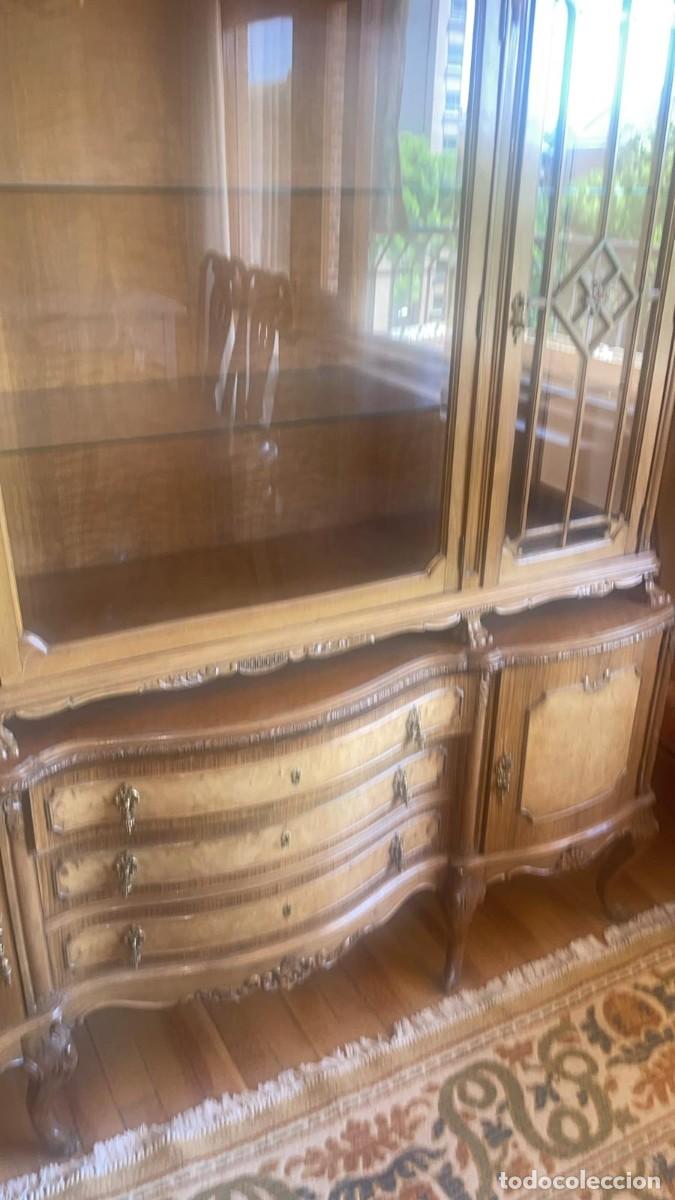 Antig&uuml;edades: Mueble vitrina Luis XV - Foto 3