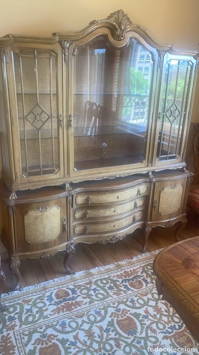Antig&uuml;edades: Mueble vitrina Luis XV