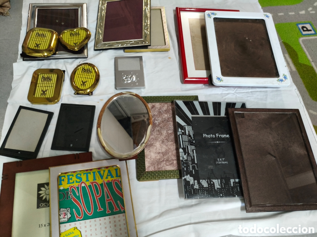 Antiguidades: Lote marcos para fotos